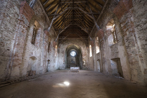 Abandoned Augustinian monastery, Pivoň (est. 1149) [x]&gt; Photo: Jitka Marková.