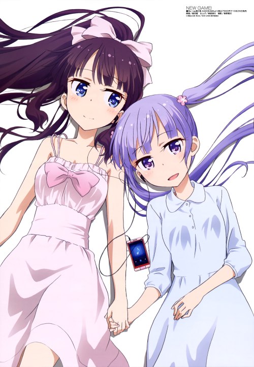 Megami-Magazine-November-2016-anime-poster-new-game.jpg
