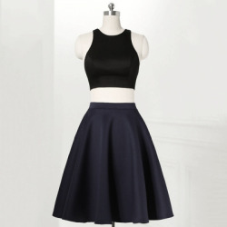 ladybluefox666:  two piece dress