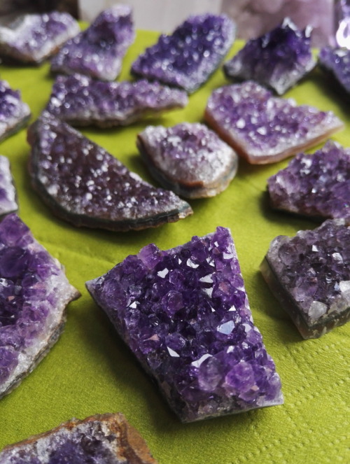 These small druzy amethyst will be available soon! tumblr | Instagram | Etsy Shop