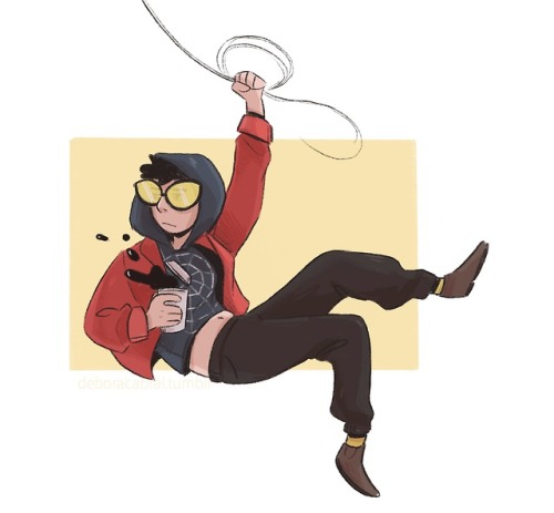 deboracabral:People on twitter were doing this spidersona thing and I wanted to play.