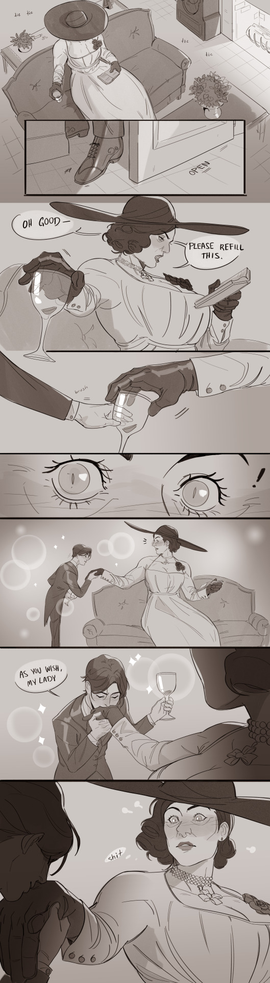 Old Comic Of Maid In A Suit! 