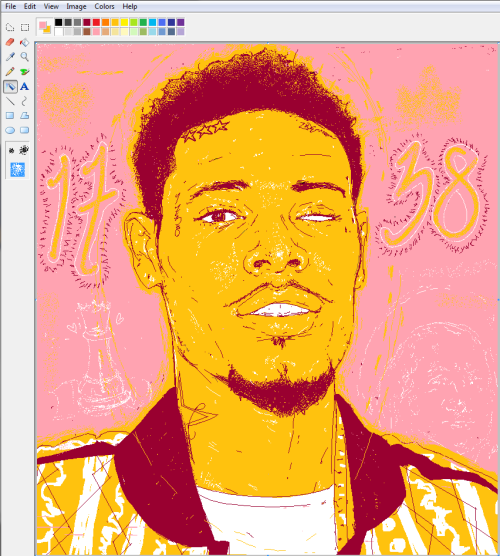how yall niggas this talented with microsoft paint.