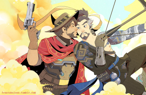 frantabulosa: I wanted to draw a McHanzo print for myself mostly~ =u= This bab is gonna be available