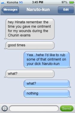 textingninjasofkonoha:  Hinata’s not as