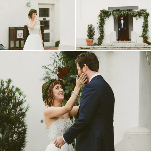 This fog-filled wedding is breathtaking! So whimsical - in love! Photographed by Katch Silva.