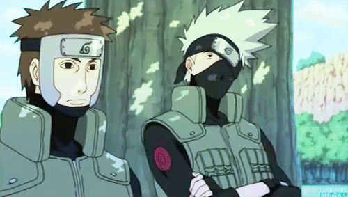 jackolanternnoir:  kakashi &amp; yamato in sync
