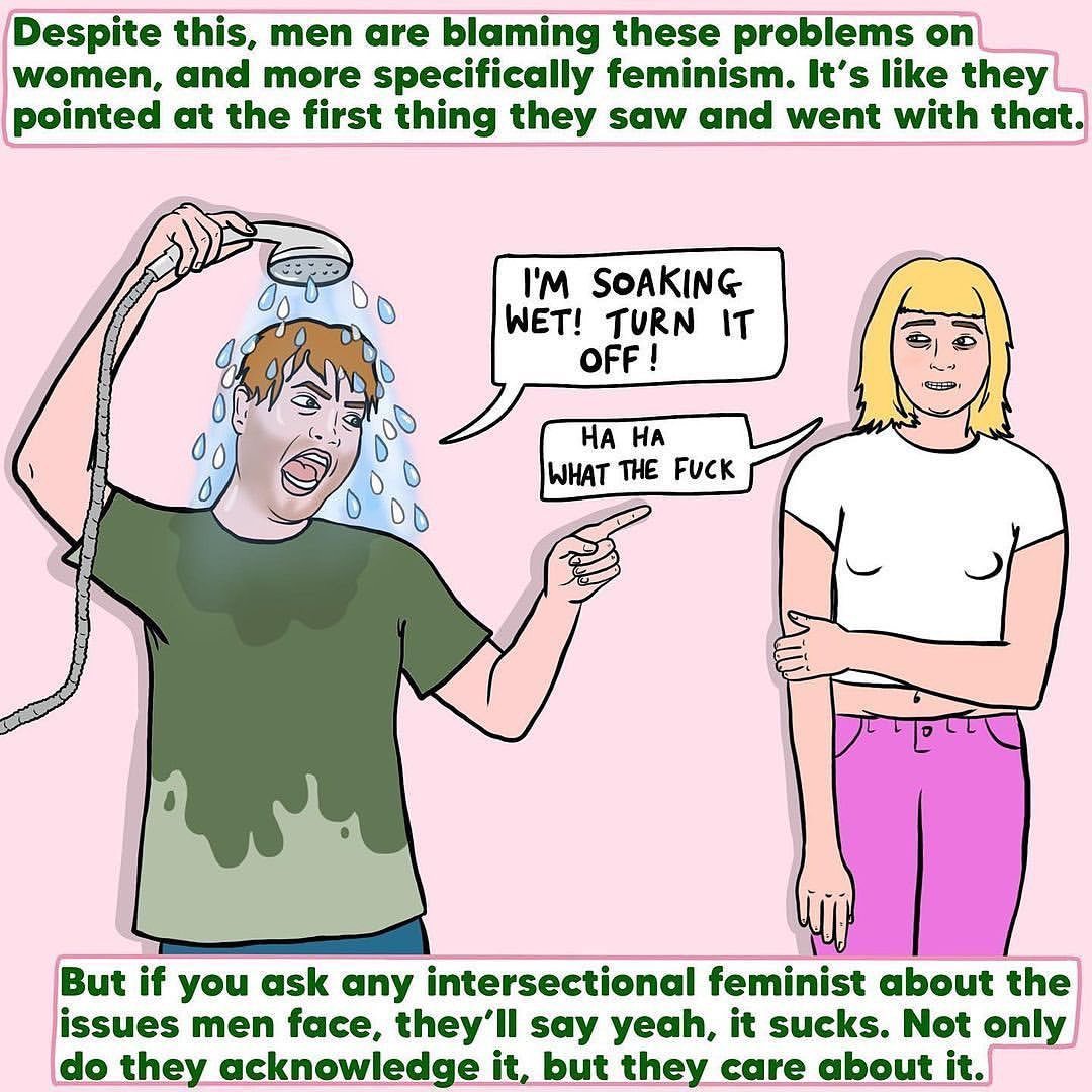 Feminizmin neden erkeklere...