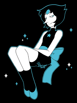 princessharumi:  Black Pearl ~boredom doodle that I turned into a design, get it on a shirt or print here 