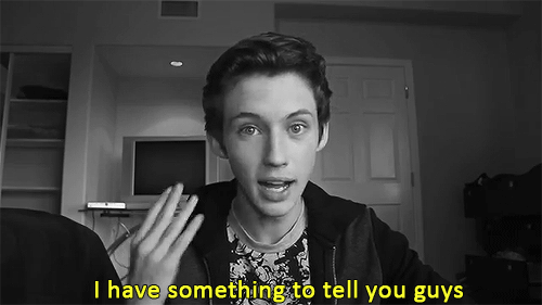 adoretroye-blog:Troye’s coming out anniversary.We are all so proud of you, Troye. Thank you for bein