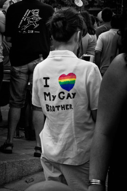 comingoutjournal:  “I <3 my gay brother”