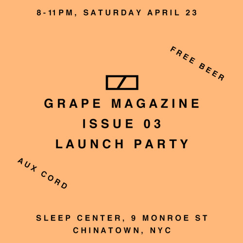 New York Tumblr Fam,We’re hosting a magazine launch / art show in Chinatown tonight from 8 - 1