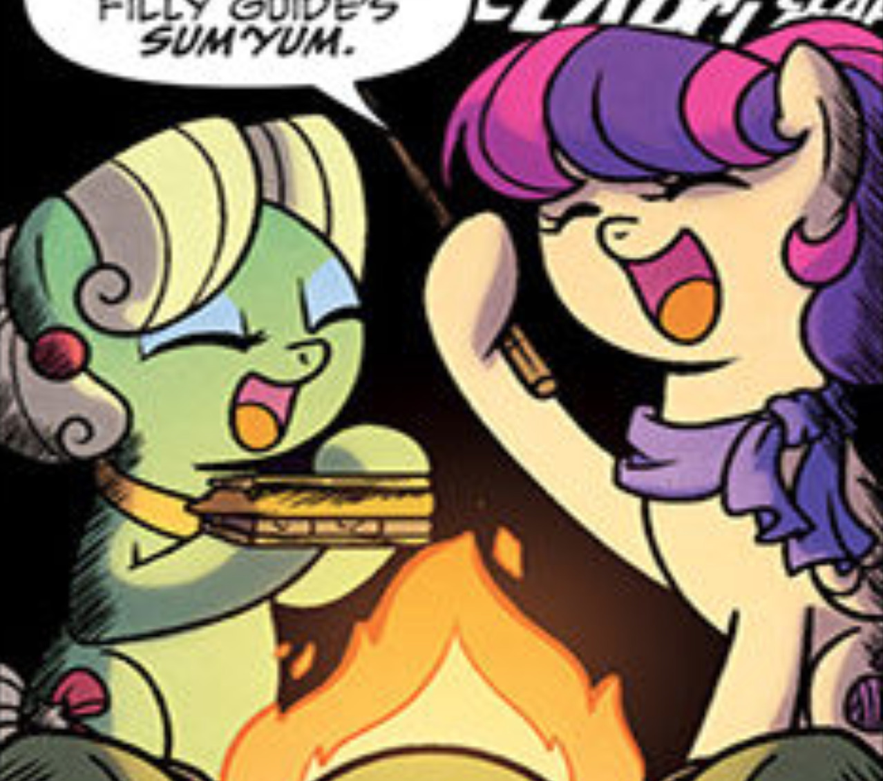 vero-chan: zerotwoforlife:   So Scootaloo’s wlw aunts got canon designs in the