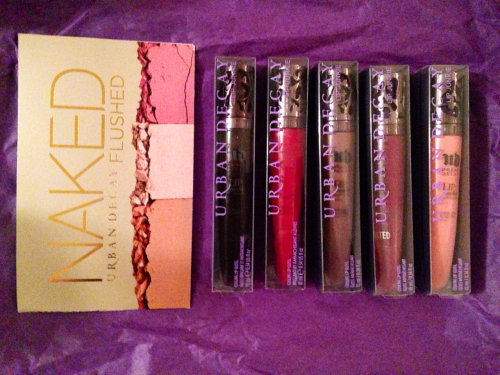 kartari:kartari:  my first giveaway was fun so im hosting a second one yay whats in it: five urban decay lip glosses!!!!!! in the colors jilted, peroxide, strip, love junkie, and red light (red light seems to have been discontinued?? urban decay doesnt