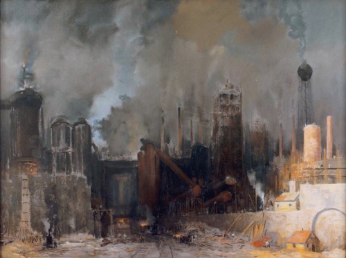 Herman Heijenbrock - Early 20th century Industrial landscapes (for those who still have doubts about