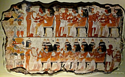 Wall paintings from the tomb-chapel of Nebamun, by amberinsea on Flickr Nebamun was an Egyptian scri