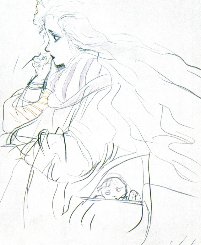 2001hz:Tenshi no Tamago (Angel’s Egg) Artworks Illustrated By: Yoshitaka Amano (1985)