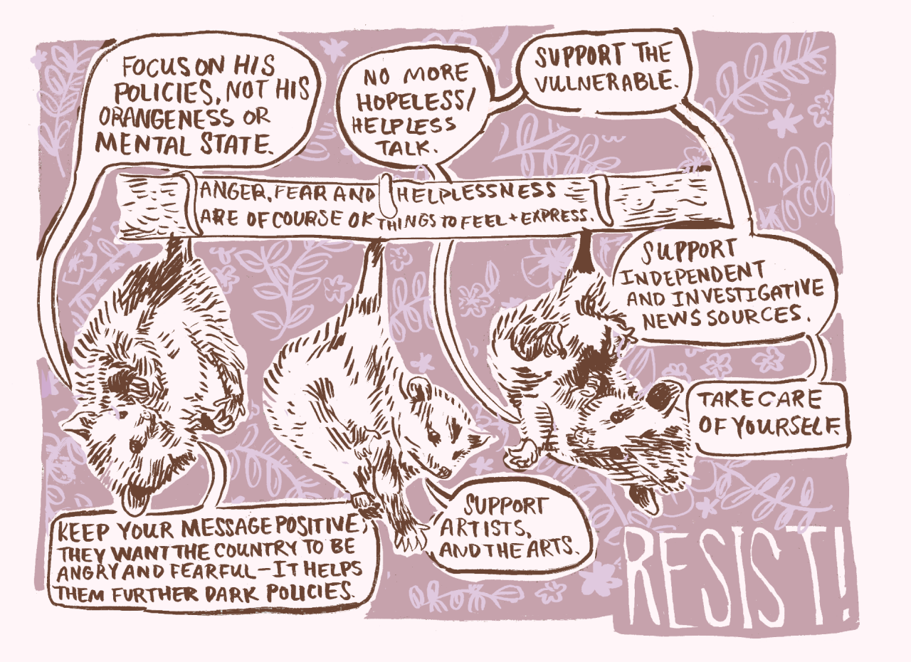doyouhearthunder:  lizyerby:little possum resistance @channelcherry