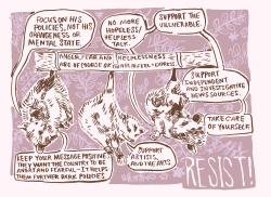 doyouhearthunder:  lizyerby:little possum resistance @channelcherry