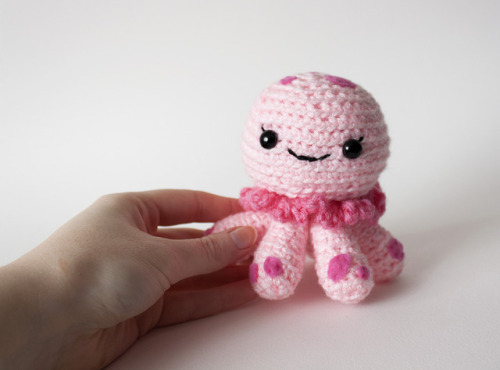 Crochet Princess Jellyfish Clara Plush! Available now in my shop: https://www.etsy.com/listing/58190