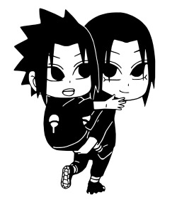 sasuke-n-tomatoes:  Sasuke Uchiha - Through The Years (Chibi Version)