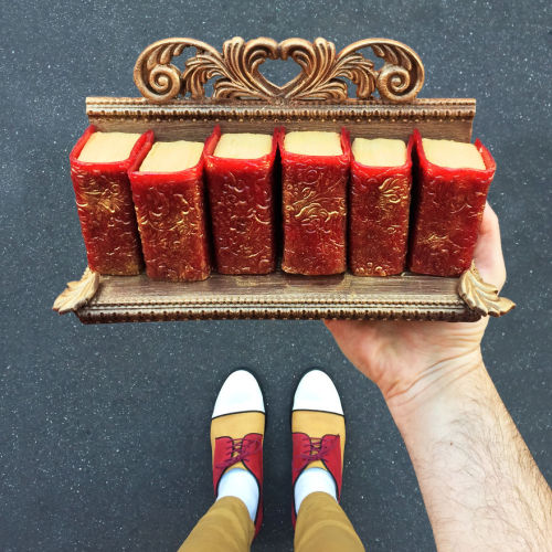 aryolsblog:  drcockasaurus:   nae-design: Paris craziest desserts matched with men shoes by Tal Spiegel  Levels of skill I will never achieve   My shoe game so weak… 