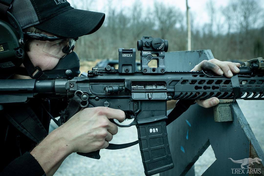 T.REX ARMS — Working 100M shots with the Unity Tactical FAST...