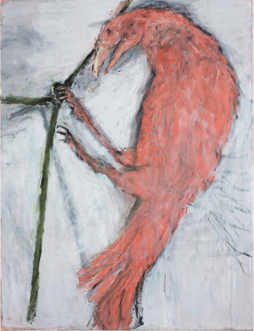 bal-bullier:Susan RothenbergPink Raven (2012)