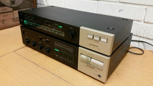 Pioneer SA-530 Stereo Integrated Amplifier, 1982 - Pioneer TX-530L Stereo Tuner, 1982