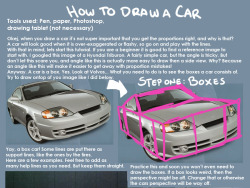 helpyoudraw:   Car Tutorial by ArtOfAProcrastinator