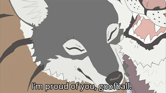 cartooncanine:bffs ◕ᴥ◕ + ◕ω◕