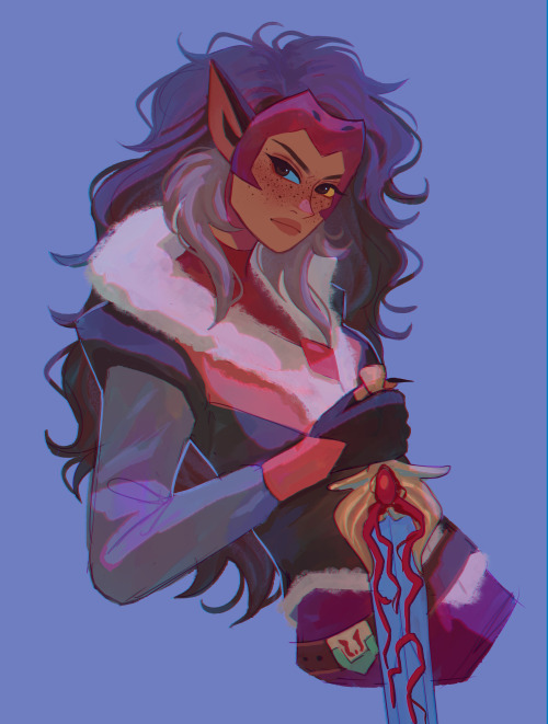 winter catra! for this month’s patreon request