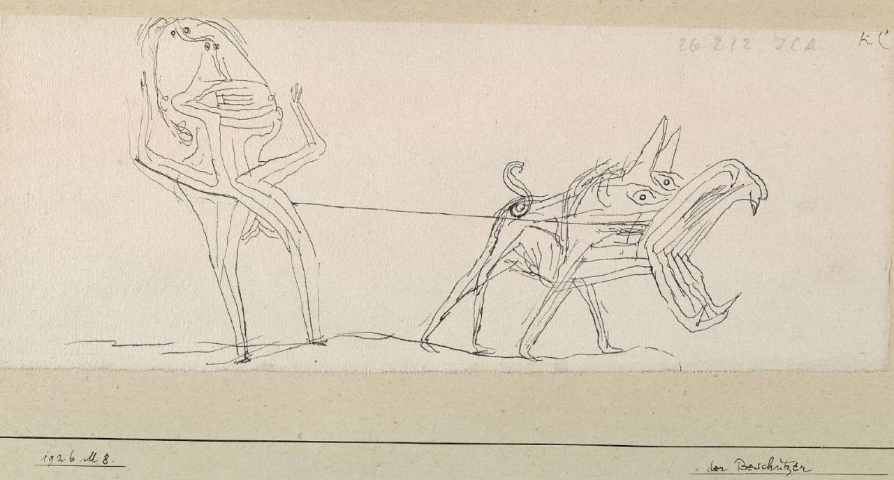 razkushutinstva:Paul Klee ‘The Protector’, 1926