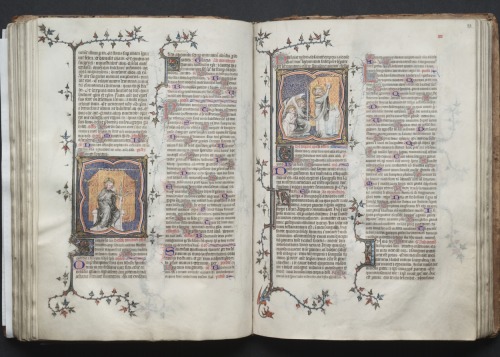 cma-medieval-art: The Gotha Missal: Fol. 83r, Corpus Domini, Master of the Boqueteaux, c. 1375, Clev