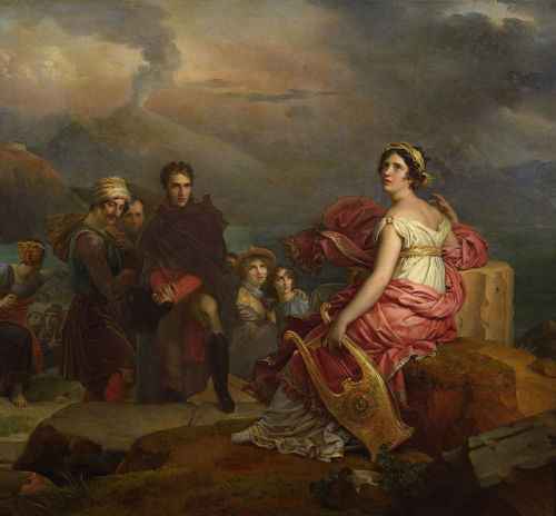 Corinne au Cap Misène (1819), Francois Gérard