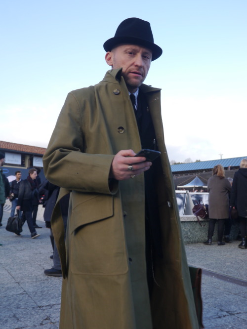 Pitti! I don&rsquo;t remember of years.. but nice coat!