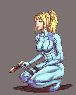 mick-cortes: Samus Aran - Metroid Fan-art by: Mick Cortes Art comissions here 