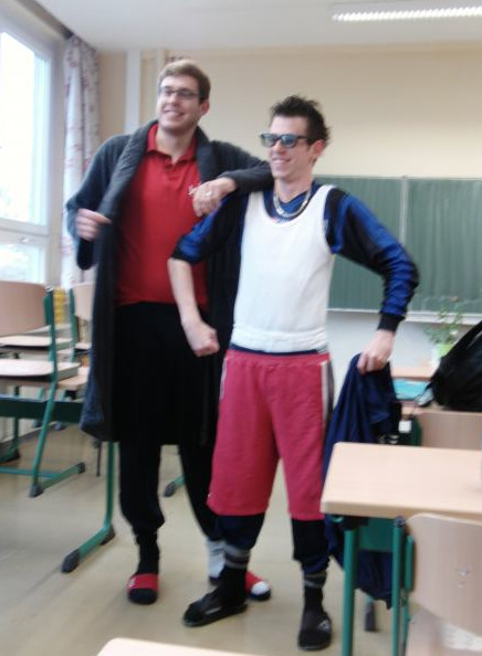 fregg:  jcatgrl:  dancingdwarves:  thelionandthellama:  i don’t get how other countries have these really strict school uniform rules and  then  there’s  German  students  not  giving  a  single  fuck  have some more:     GERMANY WHY  because we can.