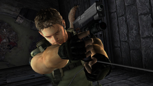 fyeahchrisredfield:  snipzu:  Took some screenshots of Chris Redfield in RE4  I do enjoy this very much. 