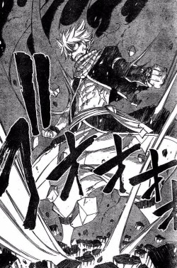completenalutrash:  Natsu being a total fucking badass in chapter 464
