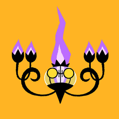 julesdrawz: The Chandelure fam