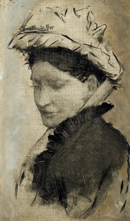 WILLIAM MERRITT CHASESketch of WomanOil on Canvas17.5″ x 13.5″
