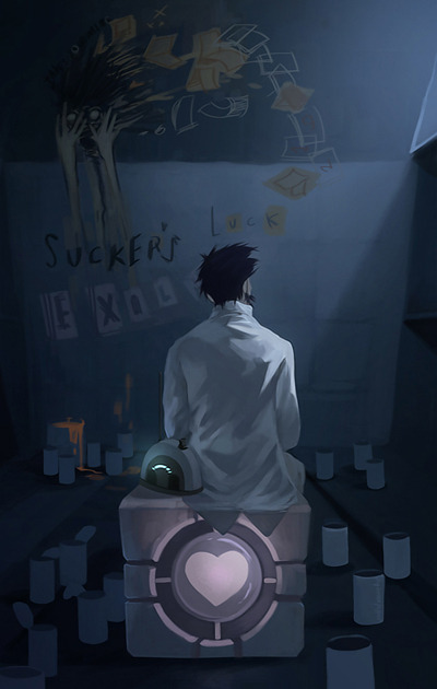 biggreenpepper:  portal 2 In the end 