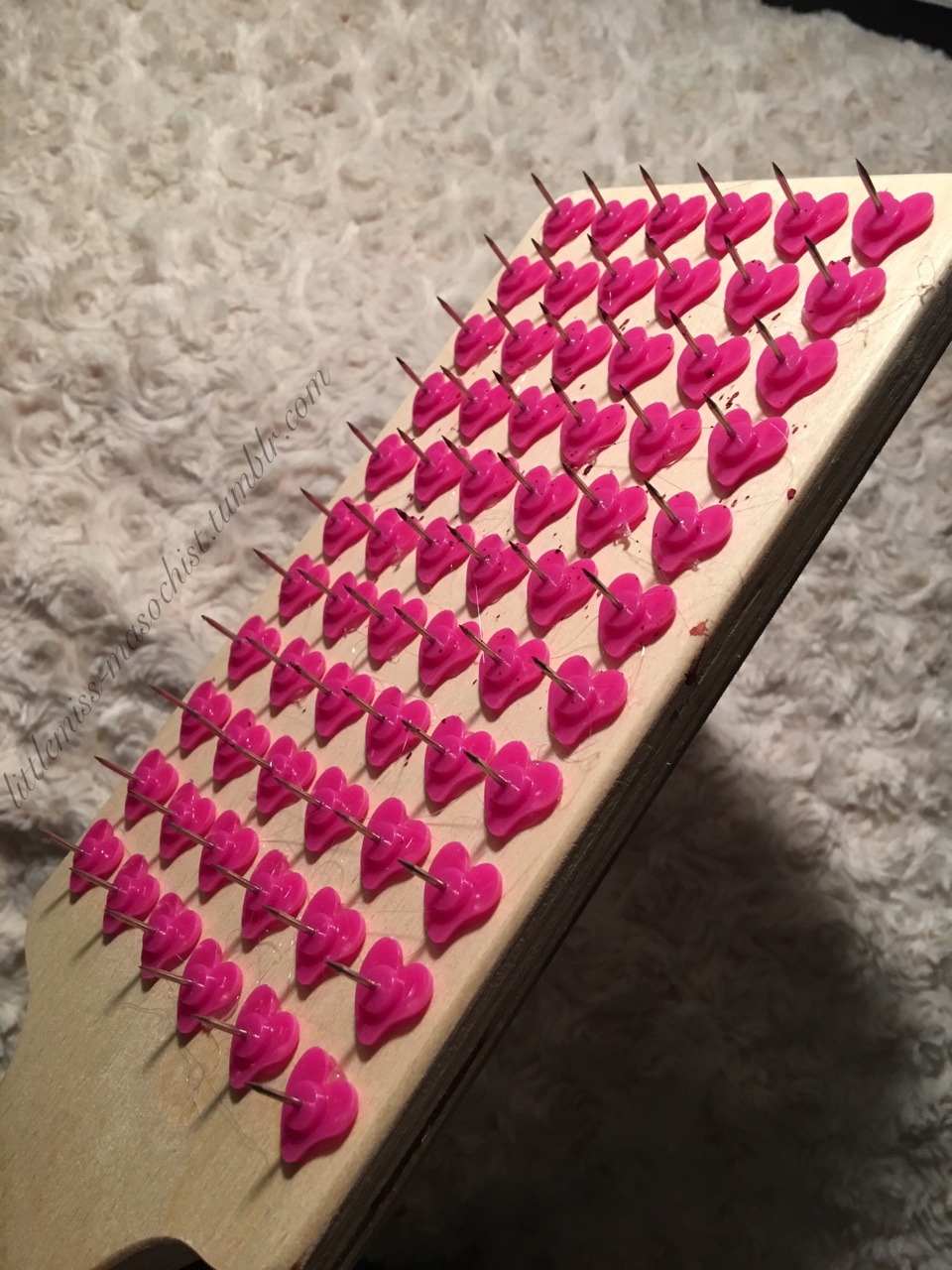 darktattedgoddess:  littlemiss-masochist:  Spiked Paddle Princess 👸🏻  Love