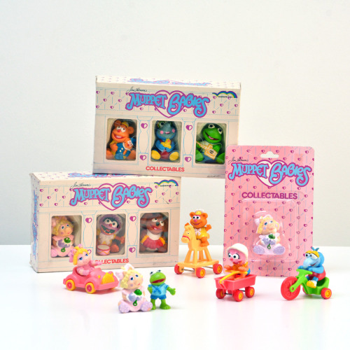 nrfb-batteriesnotincluded: More 1985 Muppet Babies Collectables and 1987 Mcdonalds Happy Meal toys! 