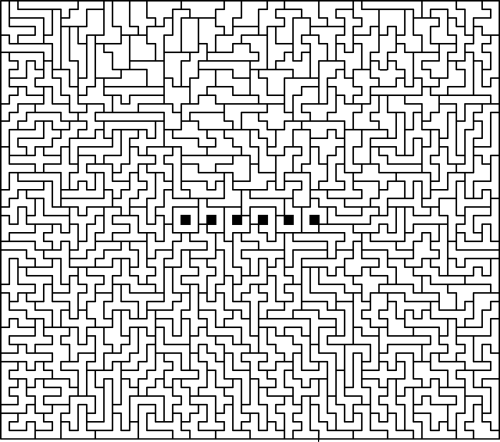 curiosamathematica:All 369 distinct octominoes (polyominoes, or tetris pieces, with 8 cell