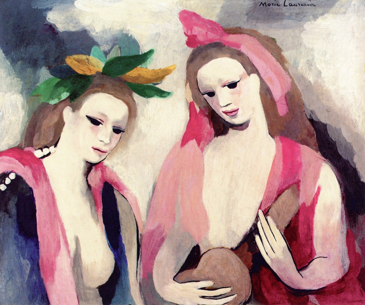 womeninarthistory:  Two Girls, Marie Laurencin 