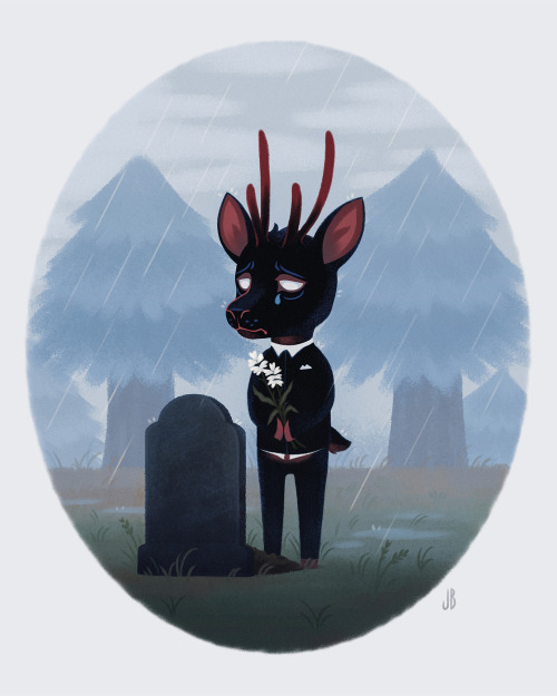 dappermouth:A villager in mourning, the last