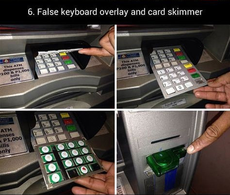 quinn-vica: catchymemes:   A side note, don’t use your bank card at the gas pump. More often than you want to consider the INSIDE of those machines have been compromised in a way the user cannot verify.Often this is with bluetooth enabled skimmers placed