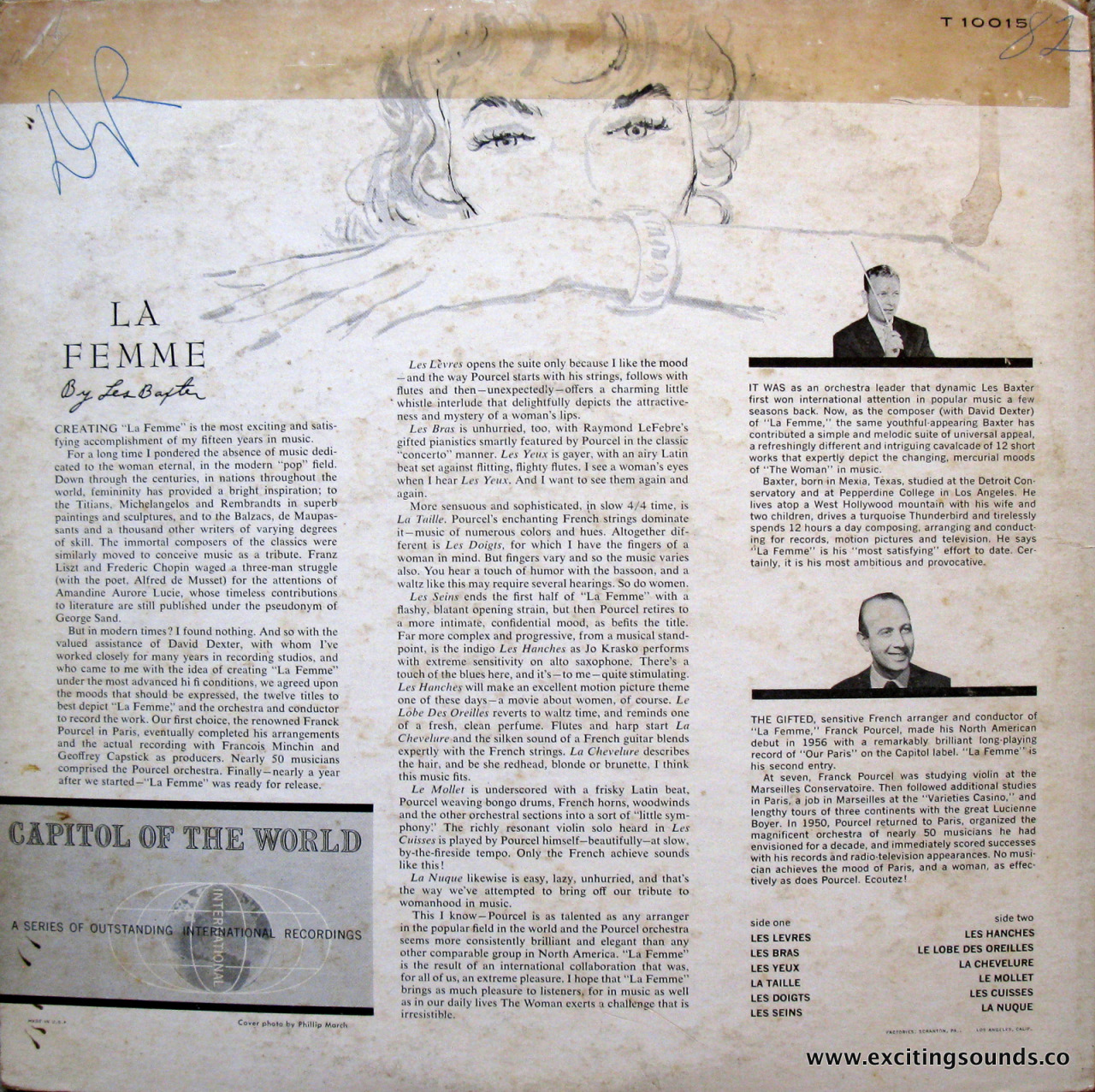 excitingsounds:  Frank Pourcel And His French Strings - “Les Baxter’s La Femme,”